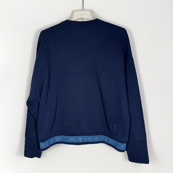 Under Armour Project Rock Womens L Sweater Crew Neck Sweatshirt - Picture 2 of 5